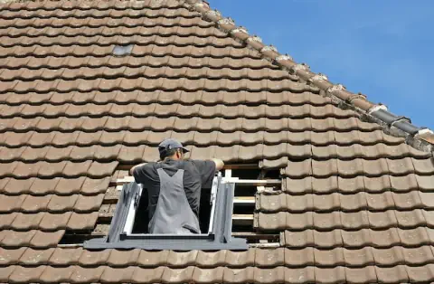 Pose de velux - Anneville-en-Saire